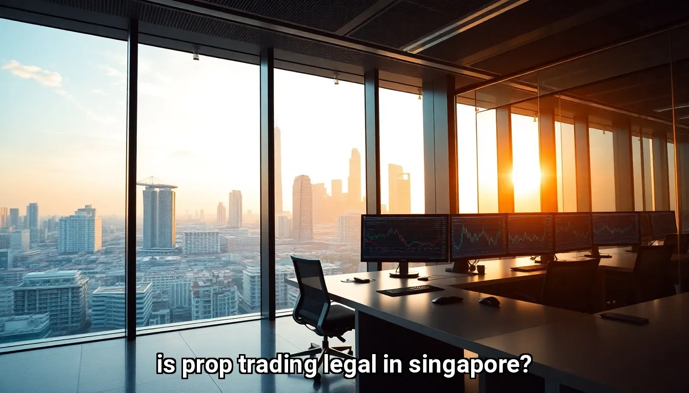is prop trading legal in singapore