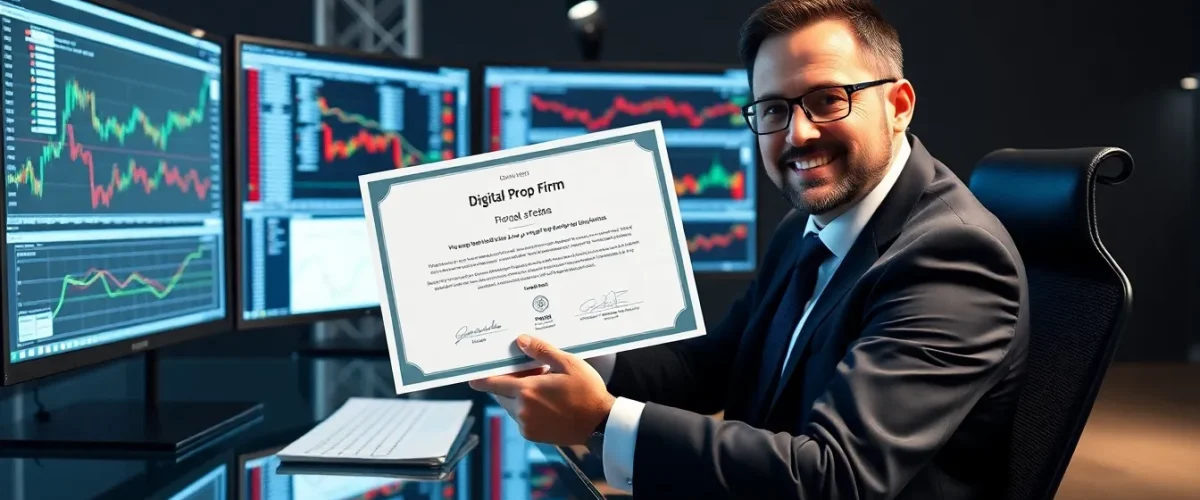 prop firm certificate